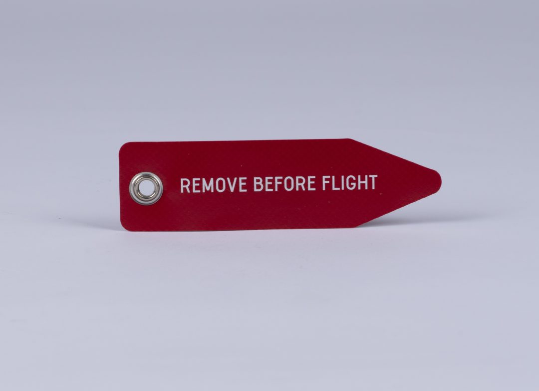 “Remove Before Flight” Tags