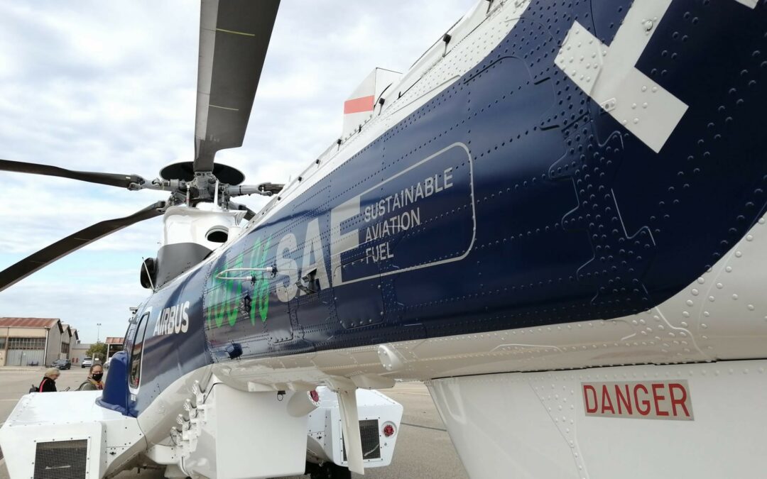 Airbus Helicopters : Premier vol mondial 100% SAF marqué par Oxy